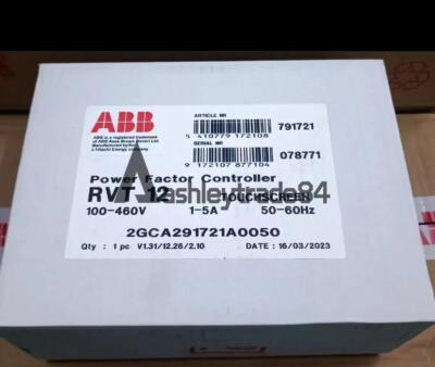 1PC New   RVT-12 Power Factor Controller RVT 12