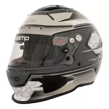 ZAMP RZ-70E Switch Gray Graphic Snell SA2015 Helmet X-Small H760C01XS