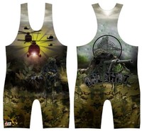 One Shot Wrestling Singlet: Youths And Mens Sizes By 4 Time Xl 191-220 Lbs. on sale One Shot Wrestling Singlet: Youths And Mens Sizes By 4 Time Xl 191-220 Lbs. on sale