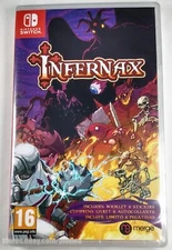 INFERNAX New NINTENDO SWITCH Game inc. Booklet + Stickers EU Release US Seller
