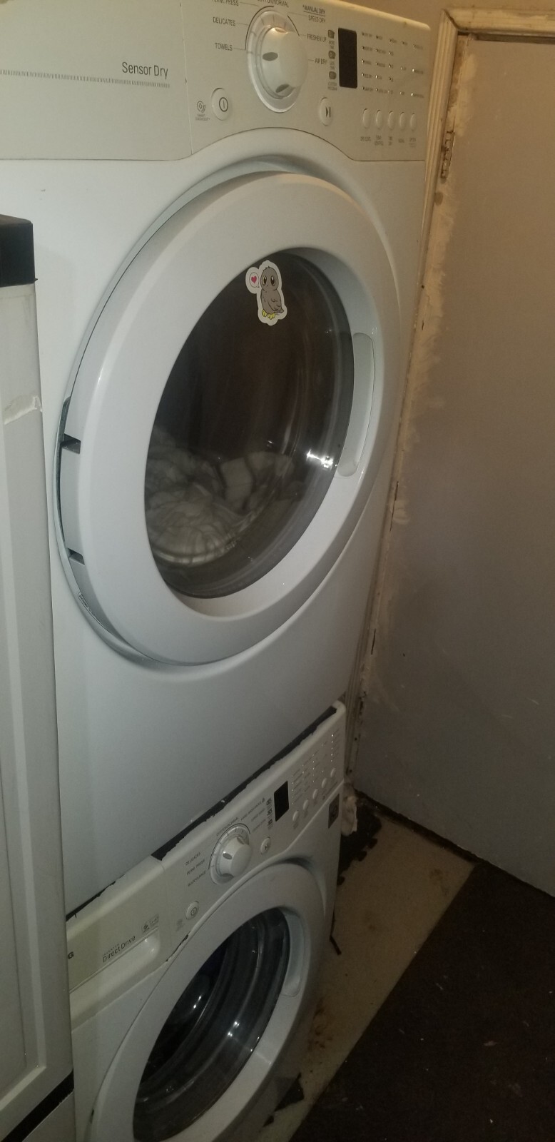 LG STACKABLE WASHER & DRYER SET eBay