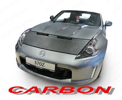 Carbon Optik BRA für Nissan 370Z Bj. ab 2009 Nismo Steinschlagschutz Haubenbra