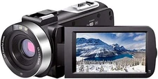 Full HD Night Vision Camcorder with Remote – 1080P 3.0" Screen 16X Zoom