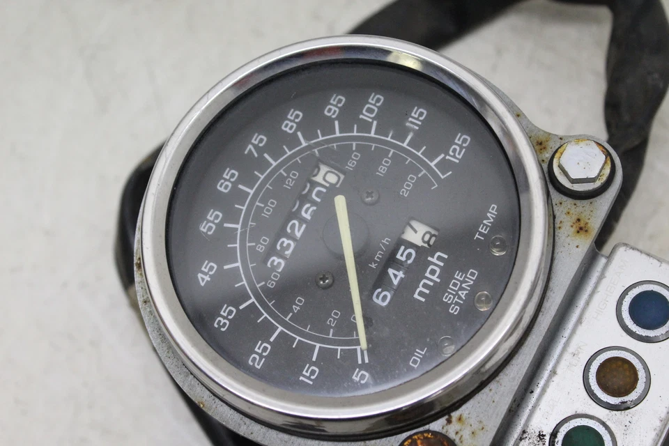 1995 Honda Shadow Ace 1100 Vt1100c2 Gauges Meter Speedo Tach - Image 4 of 4
