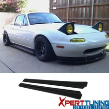 Fits 90-97 Mazda Miata FD Style Side Skirts Extensions Panels 2PCS PP