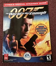 007 The World Is Not Enough Prima Official Strategy Guide N64 PSX EA