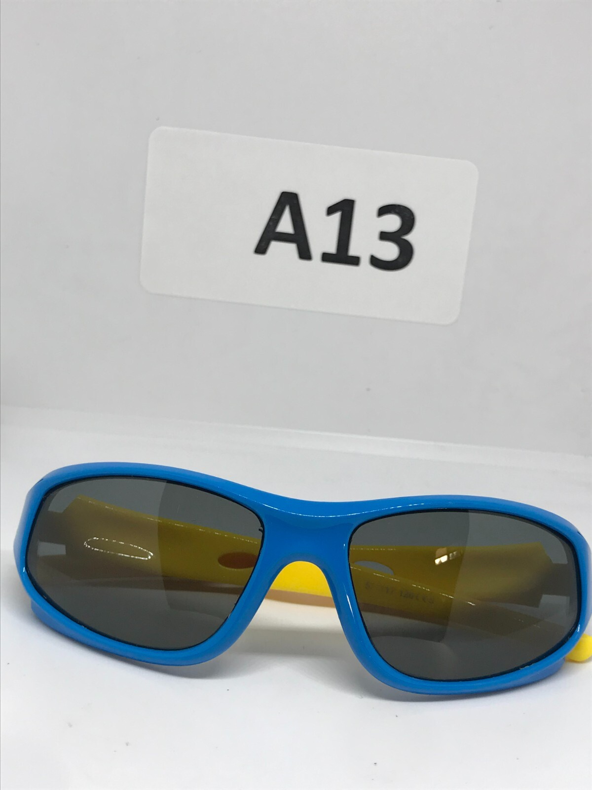 Kids Blue & Yellow Sunglasses Frame 53-17 UV Protection 120-image