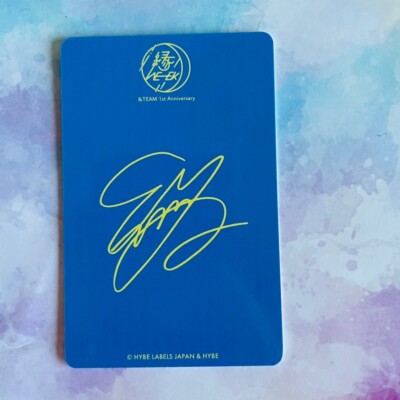 &TEAM 縁 EN 1st Anniversary PHOTO＆CARD Weverse Official Merch