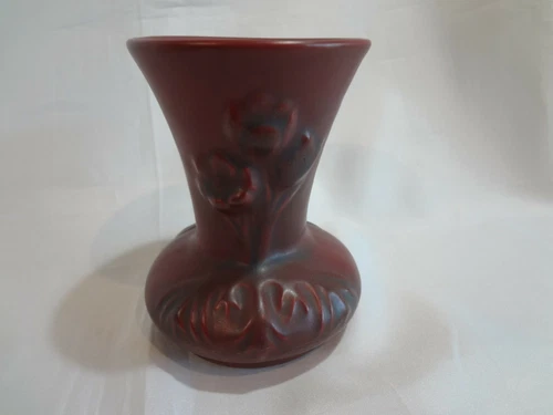 Van Briggle Pottery - Small Mulberry Crocus Vase