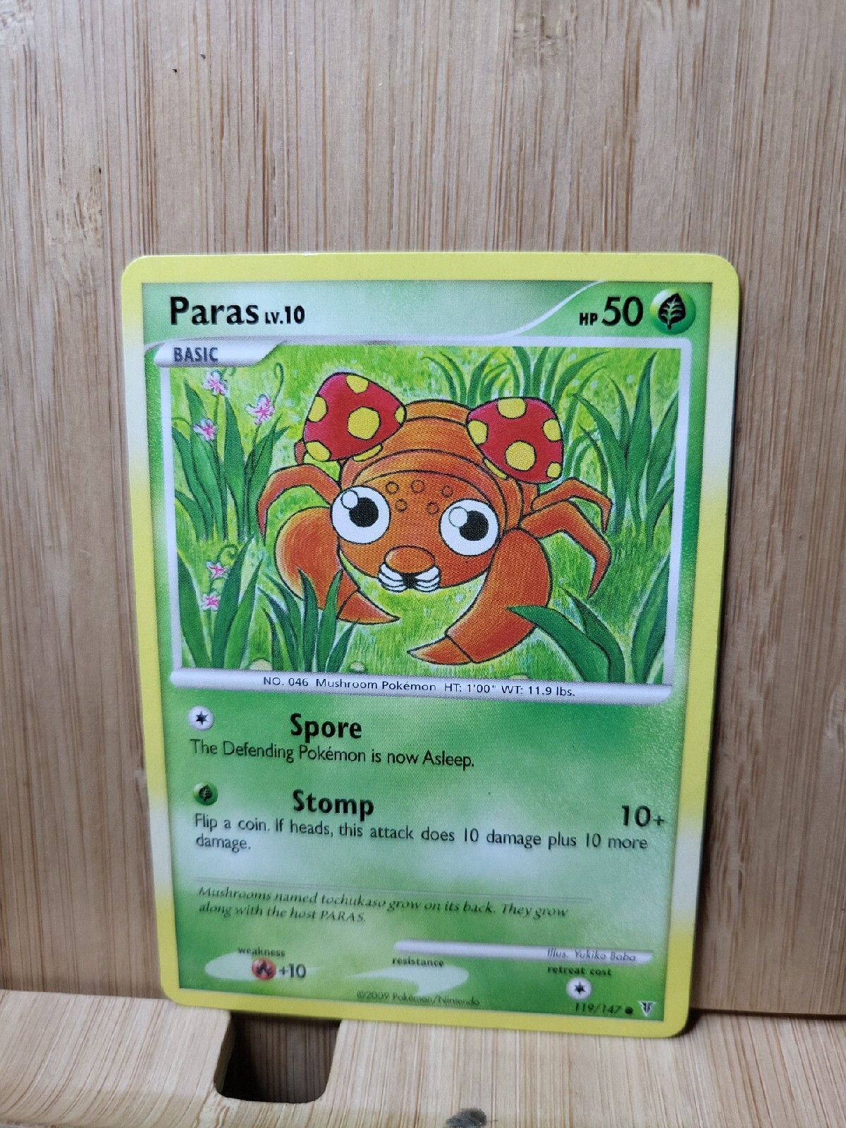 PARAS🏆119/147 Supreme Victors (Genuine) Pokemon Card 🏆