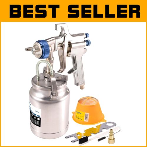 Professional Air Powered Spray Gun - 1000 ml Capacity for Effortless Painting