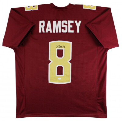 Maillot Dédicacé Signé Jalen Ramsey - Florida State Seminoles, Authentifié JSA Avec COA