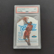  2003 Fleer Mystique Die-Cut LeBron James ROOKIE RC /600  #99 PSA 9 Mint  Lakers