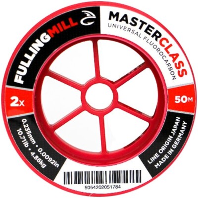 Fulling Mill Masterclass Fluorocarbon 50M All Sizes Available