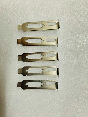 5PCS NEW Low Profile Bracket for Nvidia Quadro Q410 K620 K600 K420 Video Card