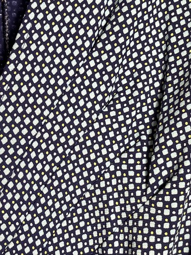 Isaac Mizrahi Wrap Dress Y2K 90s Midi Blue Career Classic Feminine Womens M - Picture 10 of 10