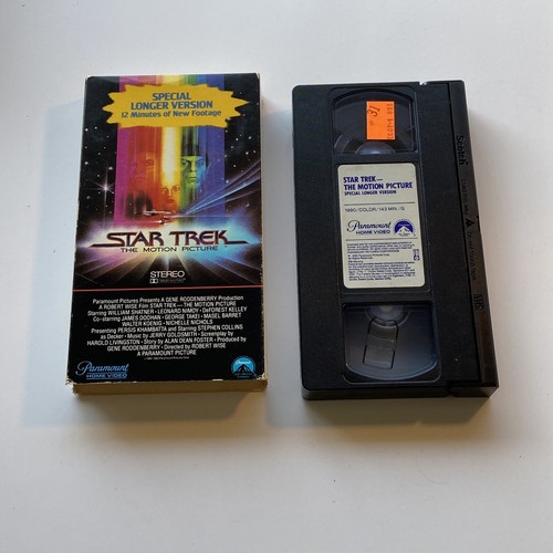 Star Trek VHS Lot 8 Movie TV Show Collection Cage Infinity Insurrection Sci-Fi - Picture 13 of 20