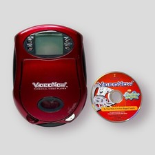 Video Now Personal Video Player Red 2003 With SpongeBob Disc Tested Vintage