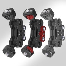 360 Rotation Expansion 1/4 Turn 3/8 Ball Head Magic Hand Monitor Bracket US