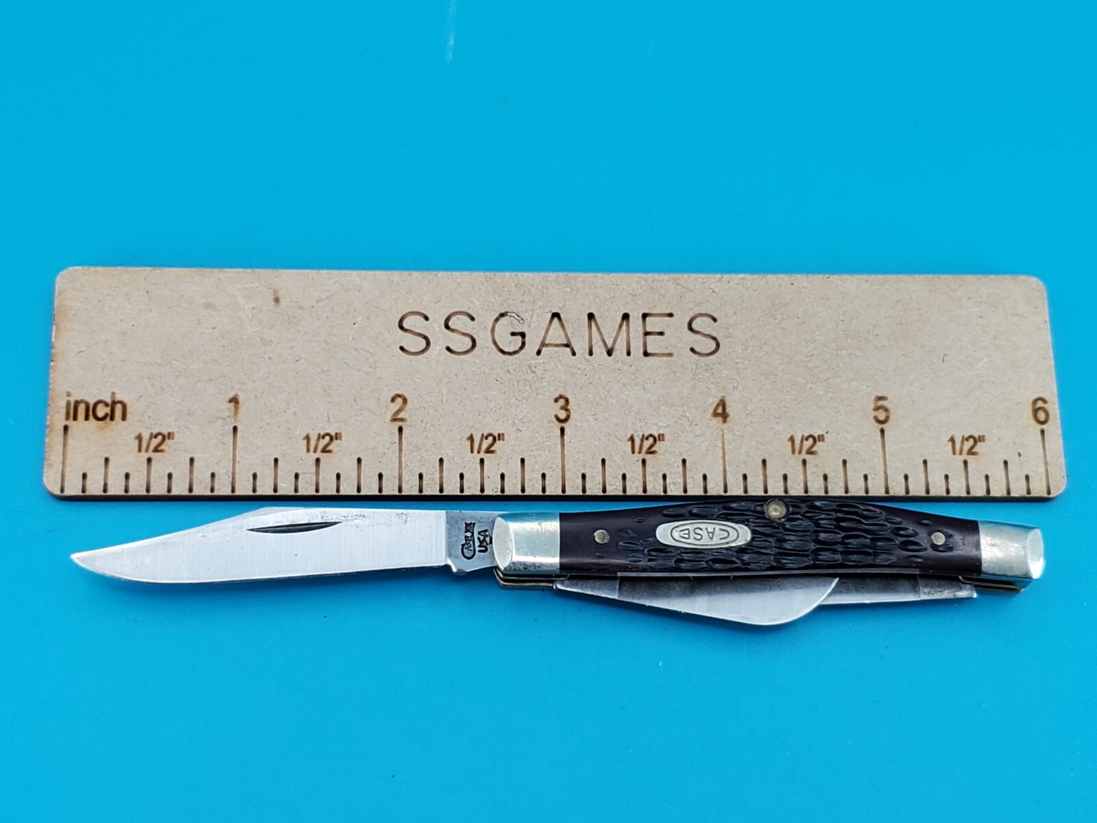 Case XX USA 6344 SS Medium Stockman Knife Jigged Bone! eBay