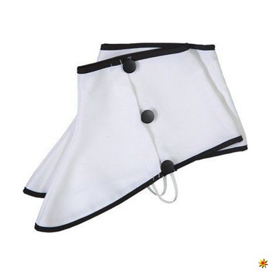 Weiße Gamaschen 20er Jahre - Mafia Gangster Kostüm Zubehör Einheitsgröße