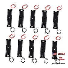10pcs 18650 Battery Holder 18650 Battery Clip 1 Slots 3.7V Plastic 18650