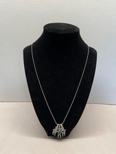 925 Sterling Baby Kids Birthstone Charm Pendant Necklace 24  