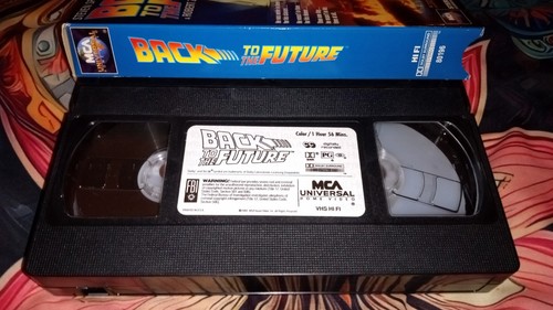 Back To The Future VHS 1985 Michael J Fox Christopher Lloyd Excellent Condition - Picture 5 of 11
