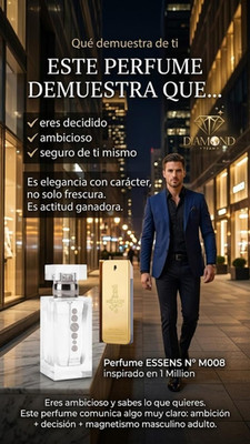 ESSENS One million Parfüm Herren inspiriert von 1 Million M008 50 ml Duft