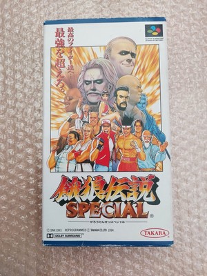 Fatal Fury Special Super Famicom SFC NTSC-J Japan komplett Takara UK-Verkäufer