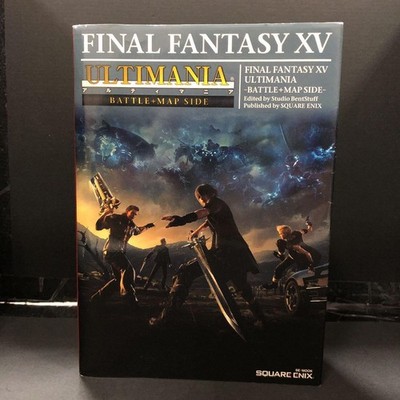 Final Fantasy Xv Ultimania Battle + Map Side Guide