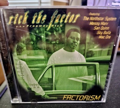 Rich The Factor Factorism Cd Rare Bay Area O.O.P Mac Dre San Quinn Messy Marv
