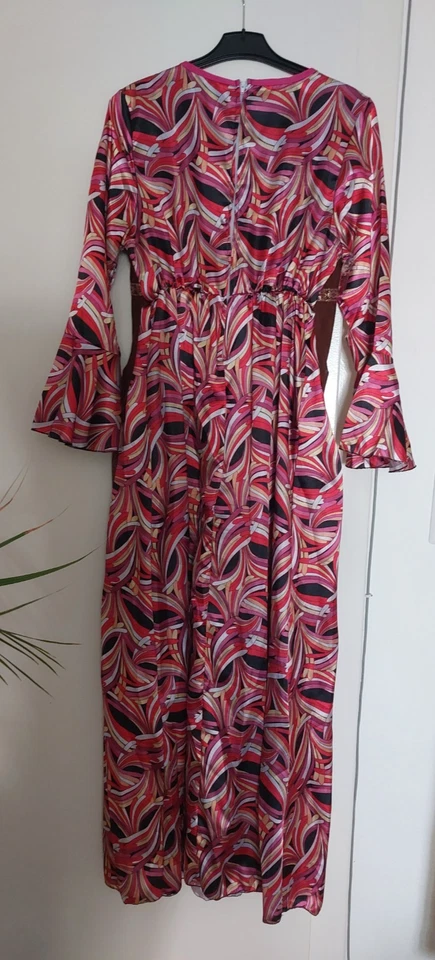 Damen Hippie-Kleid mit Stirnband, Gr. 48 - Bild 2 von 4