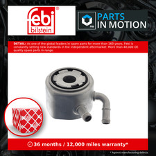 Oil Cooler fits NISSAN MICRA K12 1.5D 03 to 10 21305BN700 Febi Quality New