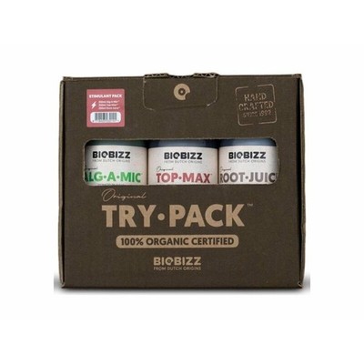 BioBizz Trypack Stimulant - Starterbox Düngerset Grow (37,20 EUR/l)