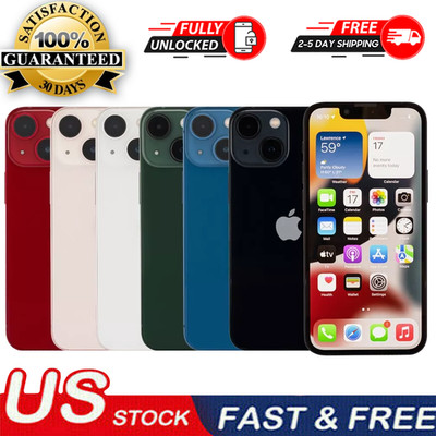  New Sealed  Apple Iphone 13 Mini 128GB~256GB (Unlocked) T-Mobile Att Verizon