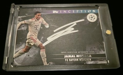 2024-25 Topps Inception Jamal Musiala Silver Signings On-Card Autograph #SSAV-JM
