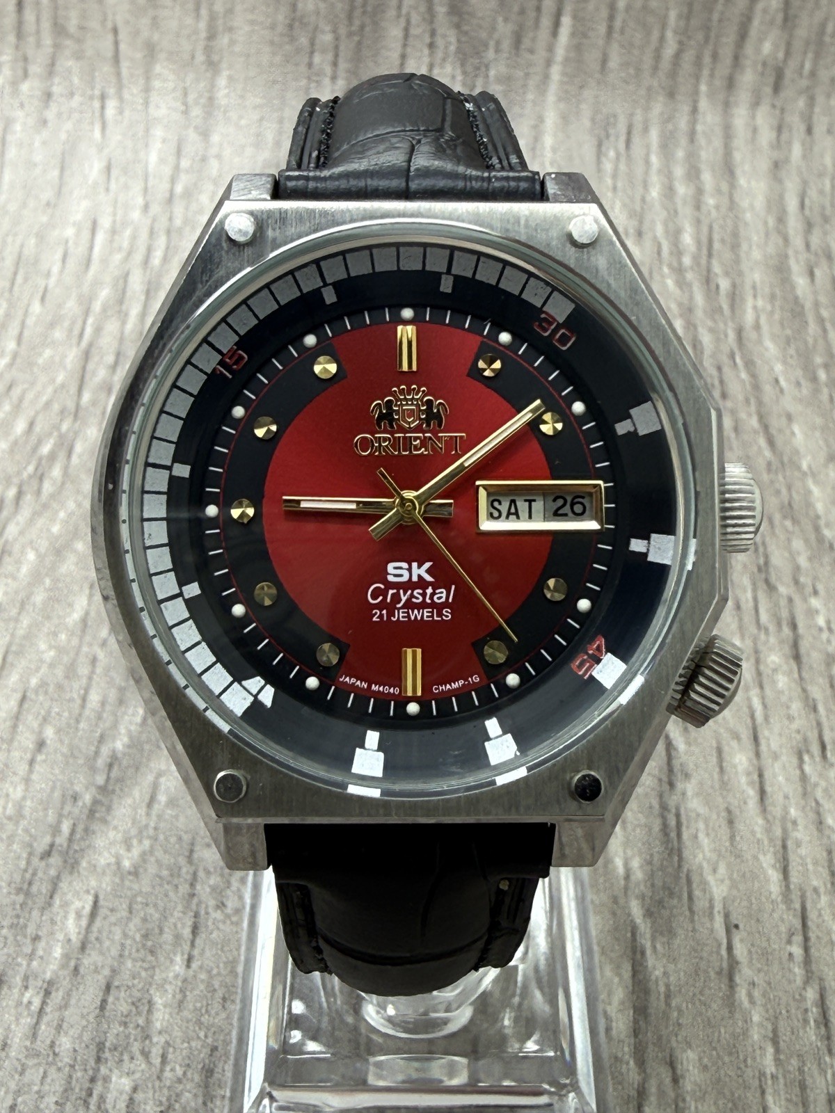 Automatic SK Watch Crystal Men's Vintage Orient - vintagewatches.pk