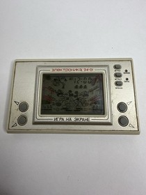 RARE VINTAGE SOVIET  MICKEY MOUSE USSR CATCH EGG ELEKTRONIKA GAME & WATCH