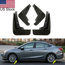 Front Rear Mud Flaps Splash Guards Mudguards For 16-19 Chevrolet Cruze Sedan
