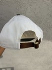 Kith & Kin Kith International Leather Strap Embroidered Hat Used White Grey Rare — photo 5