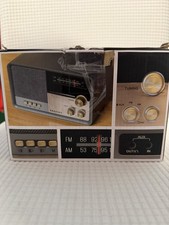 Crosley CR3036D-CL Portable AM/FM Radio Gray w/ AUX Input, Headphone Jack