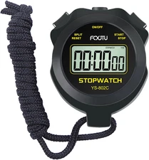 FCXJTU Digital Simple Stopwatch Timer, No Bells, No Alarm, Simple Basic Operatio