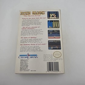 Flying Dragon The Secret Scroll Nintendo NES Box & Manual Only 1988 *Read*