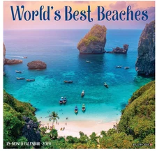 World's Best Beaches : 2026 12 X 12 Wall Calendar by Willow Creek Press...