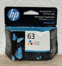 HP 63 Tri-Color Ink Cartridge F6U61AN Exp 1/2026