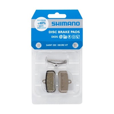 Shimano D03S Resin Scheibenbremsbeläge - für 4-Kolben Bremssattel - geräuscharm