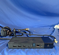 USED Dell Thunderbolt 3 Dock Station w/ 180W AC Power Adapter 4K Video WD19TBS