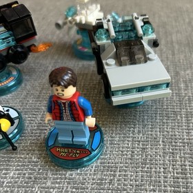Lego Dimensions Back To The Future Lot- Doc Brown & Marty McFly - Incomplete