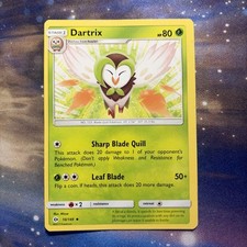Dartrix Pokemon Card 10/149 Sun & Moon Base Set Uncommon - NM Near Mint